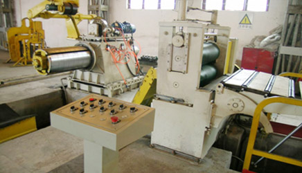 Powder coating line