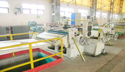 Powder coating line