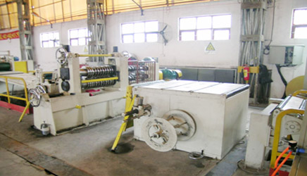 Powder coating line